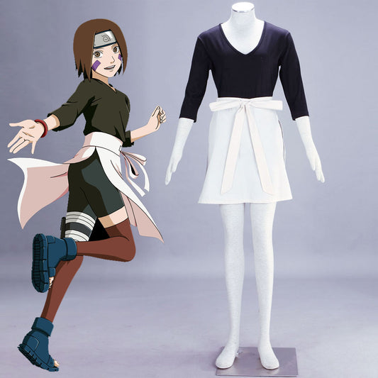 Anime Naruto Costume Rin Nohara Cosplay Outfit Costume for Women Kids