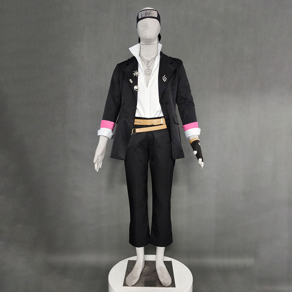 Anime Naruto Boruto Costume Boruto Grown-up Cosplay Costume full Outfit for Adults and Kids