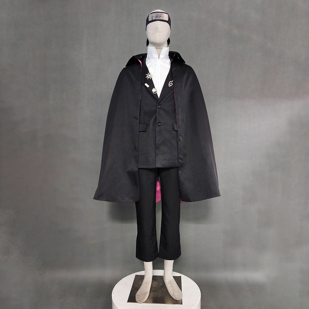 Anime Naruto Boruto Costume Boruto Grown-up Cosplay Costume full Outfit for Adults and Kids