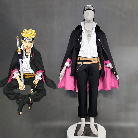 Anime Naruto Boruto Costume Boruto Grown-up Cosplay Costume full Outfit for Adults and Kids