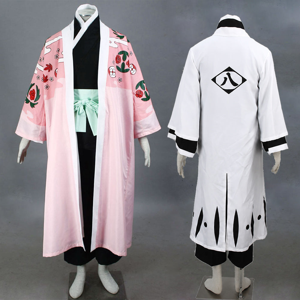 Anime Costume Squad 8 Captain Cosplay Kimono Outfit Costume for Men Kids