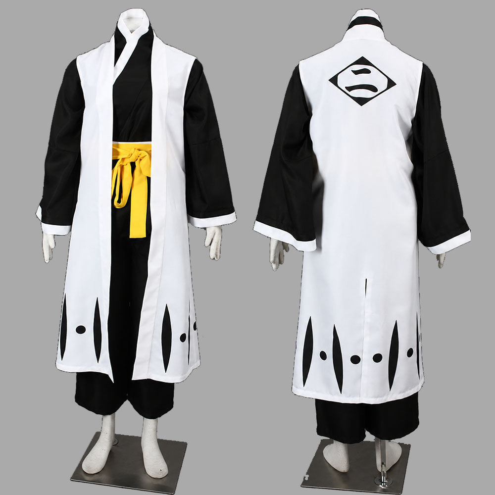Anime Squad 2 Captain Yellow Sash Cosplay Kimono Costume for Women Kids