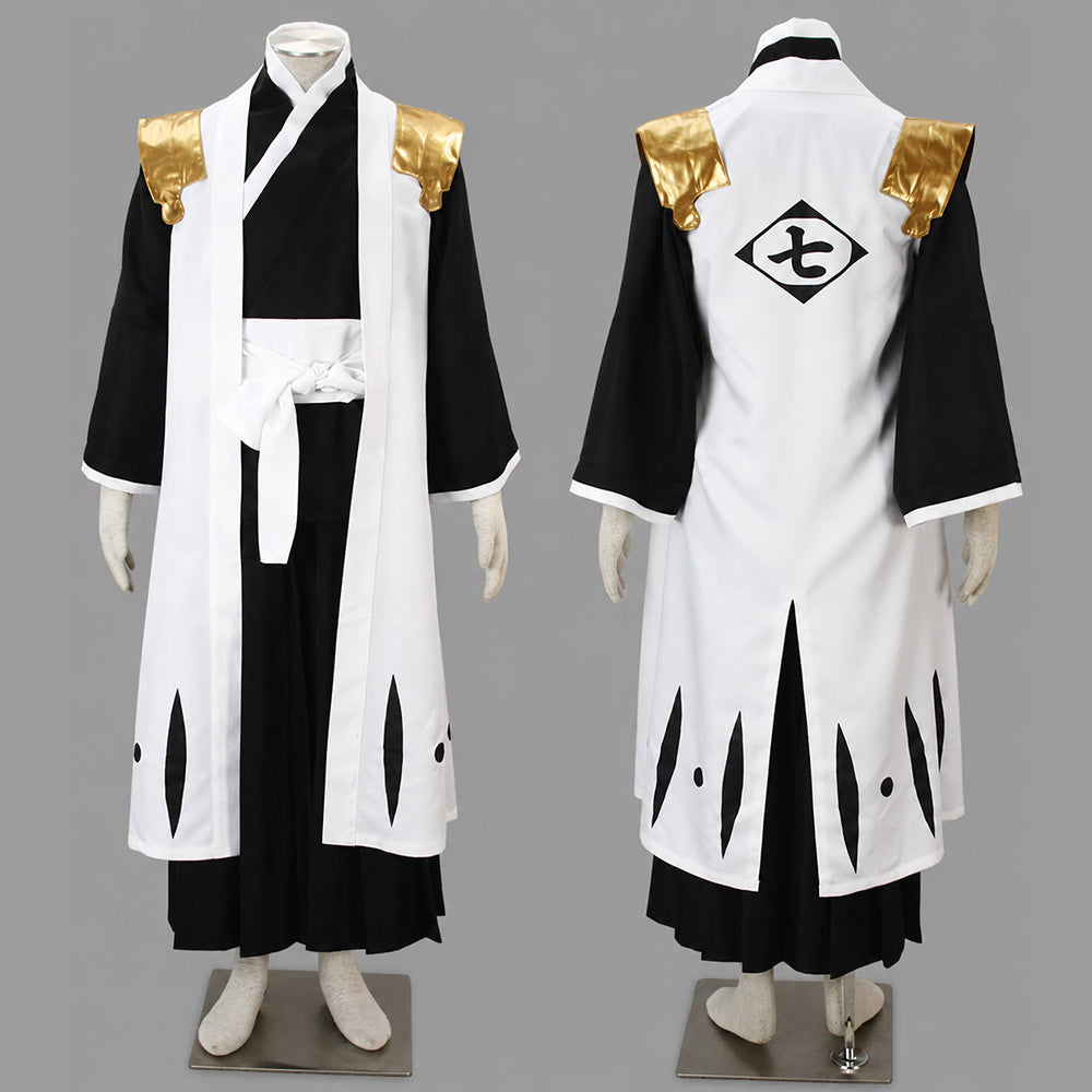 Anime Squad 7 Captain Wolf Captain Cosplay Kimono Costume for Men Kids