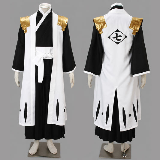 Anime Squad 7 Captain Wolf Captain Cosplay Kimono Costume for Men Kids