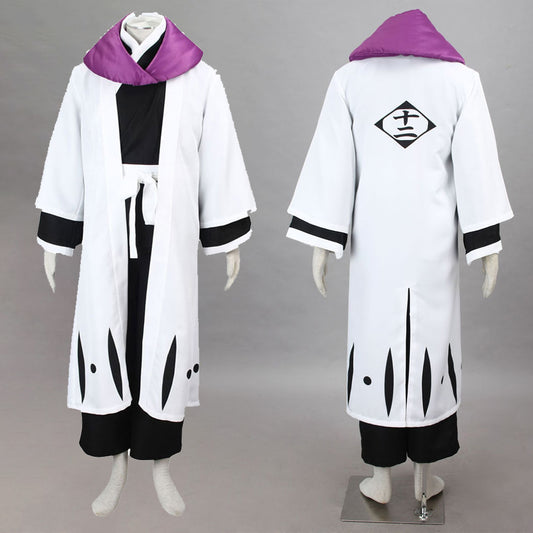 Anime Mad Scientist Squad 12 Captain Cosplay Kimono Outfit Costume for Men Kids