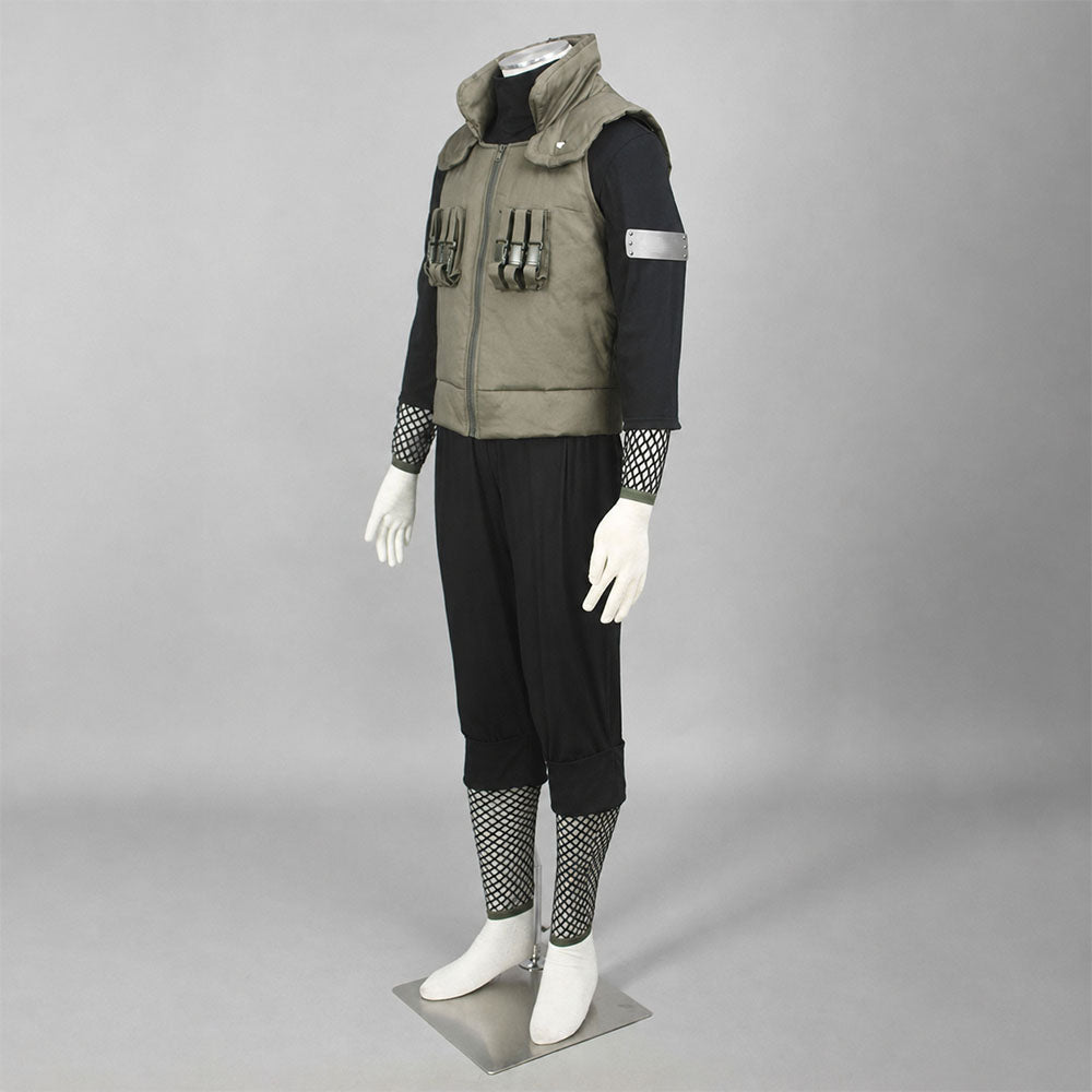 Men and Kids Anime High IQ Shadow Manipulation Ninja Cosplay Costume Outfit