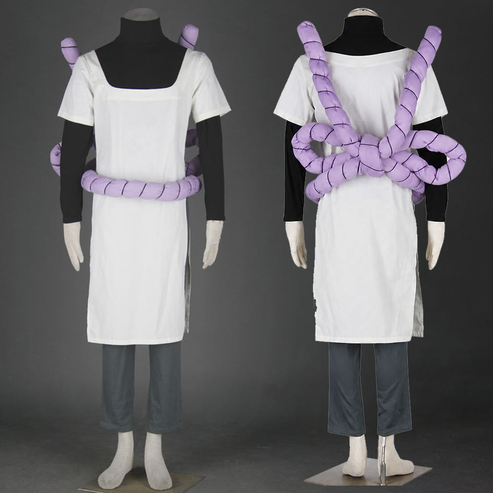 Anime Purple Rope Belt Snake Master Ninja Cosplay Outfit Costume for Men Kids