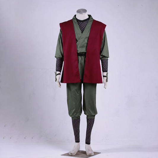 Anime Legendary Pervy Sage Ninja Cosplay Costume Outfit for Men Kids