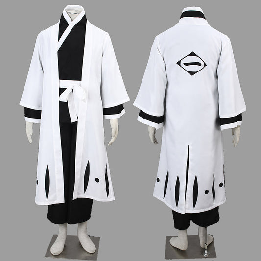 Anime Old Man Yama Squad 1 Commander Cosplay Kimono Costume for Men Kids