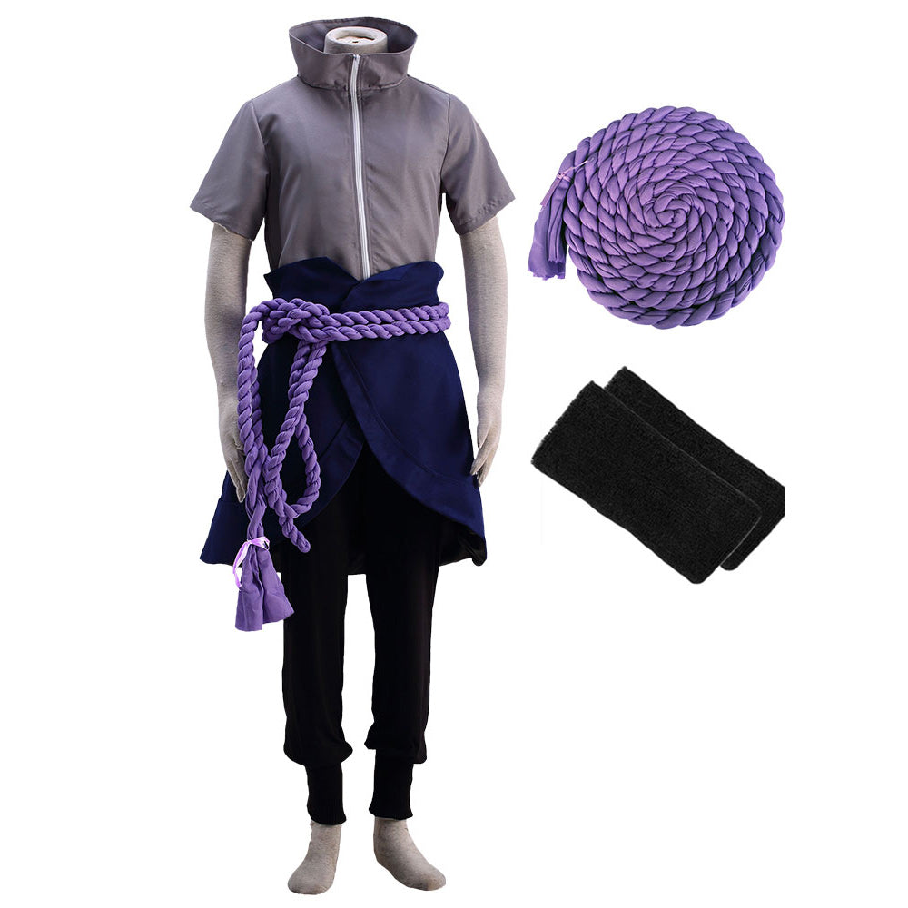 Anime Crimson Eye Avenger Ninja Snake Clan Cosplay Costume Outfit for Men Kids