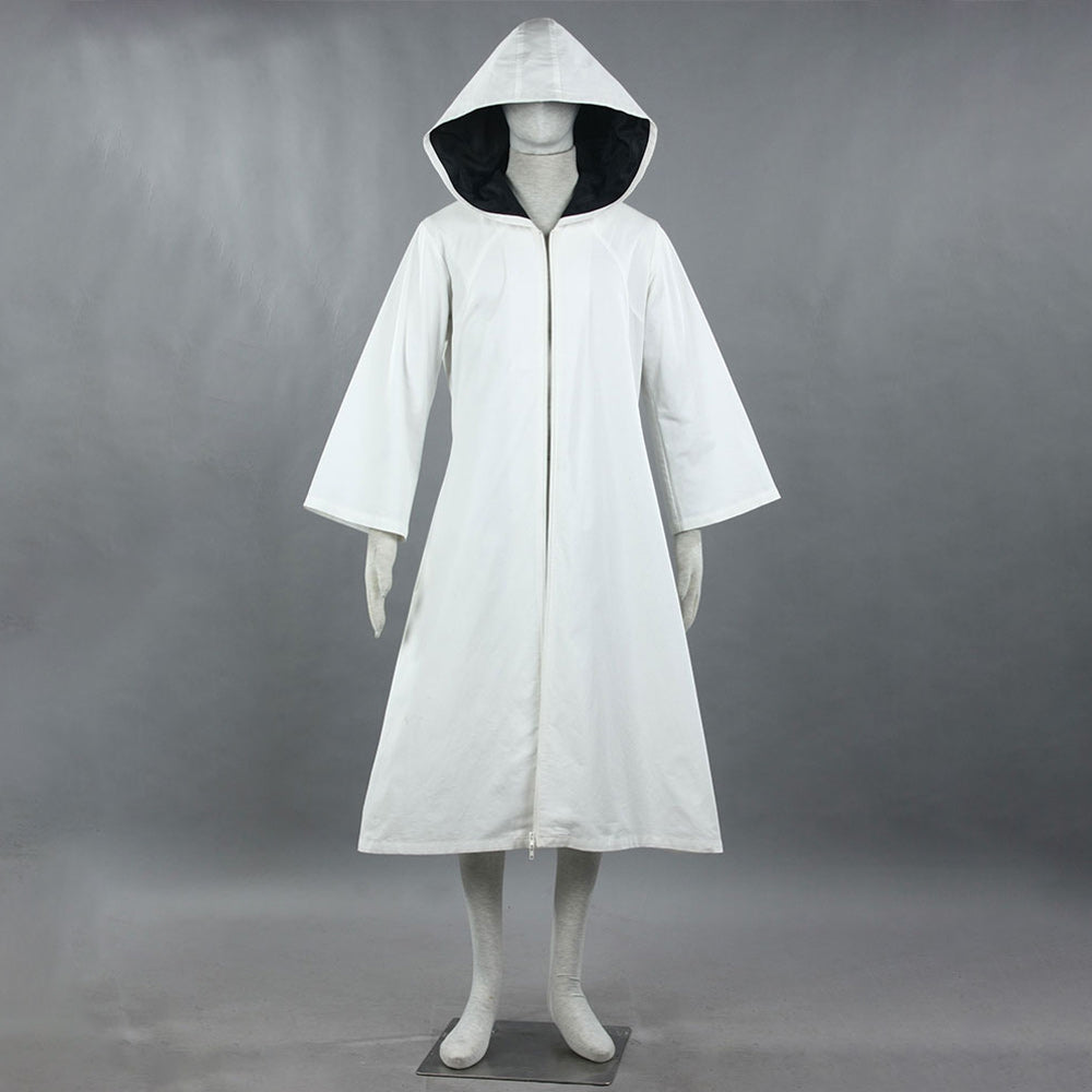 Anime Black Ops Shadow Ninjas Cosplay White Cloak for Men Kids Halloween