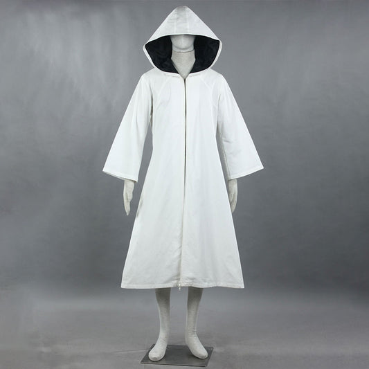 Anime Black Ops Shadow Ninjas Cosplay White Cloak for Men Kids Halloween
