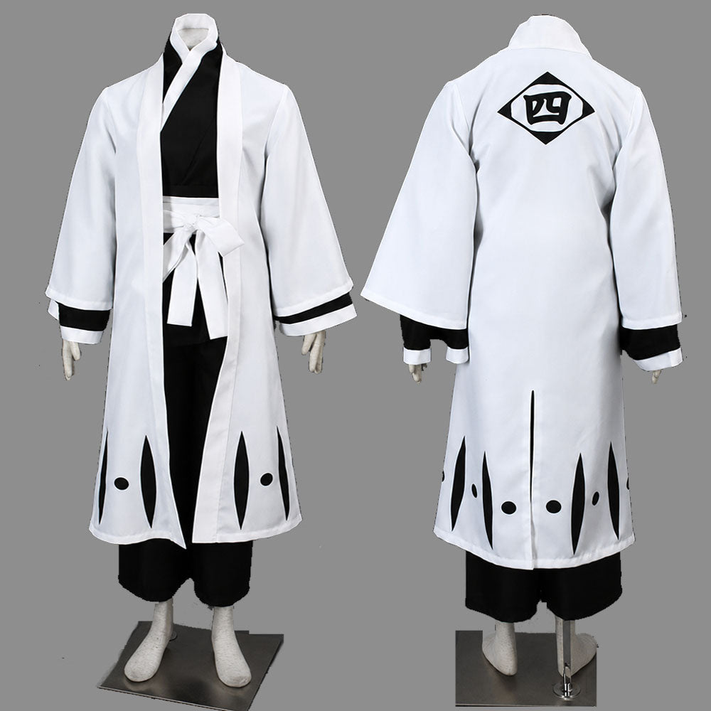 Anime Squad 4 Medical Captain Cosplay White Haori Kimono Cloak Costume for Women Kids