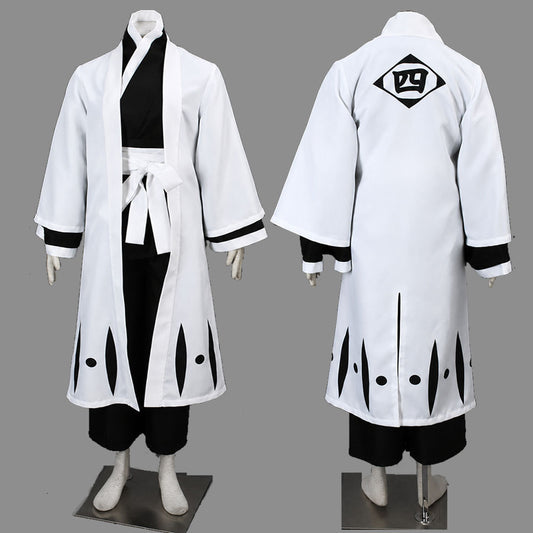 Anime Squad 4 Medical Captain Cosplay White Haori Kimono Cloak Costume for Women Kids