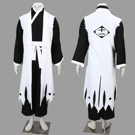 Anime Costume Squad 11 Captain Cosplay Kimono Outfit Costume for Men Kids