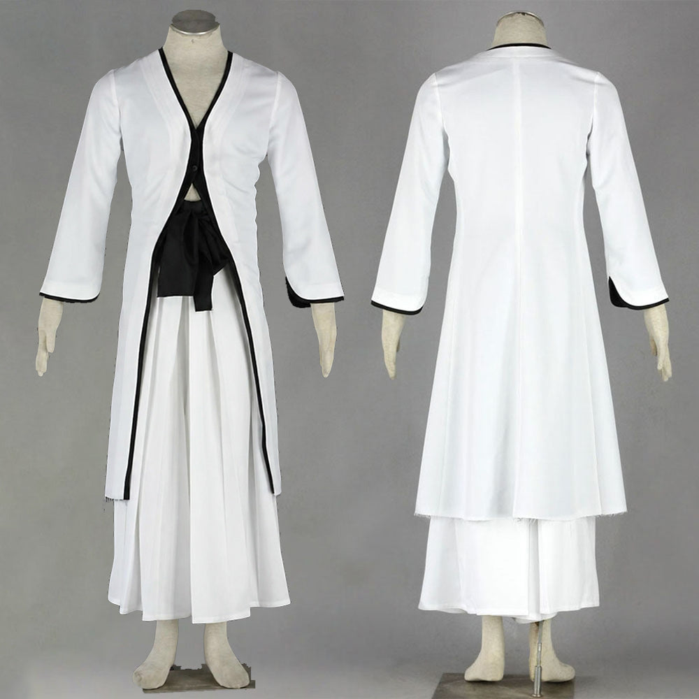 Anime White Death God Cosplay White Kimono Outfit Costume for Men Kids