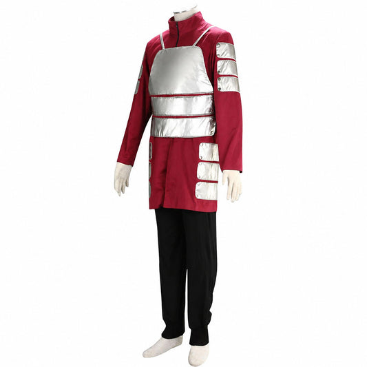 Anime Size Alteration Big-Eater Ninja Red Cosplay Outfit Costume for Men Kids