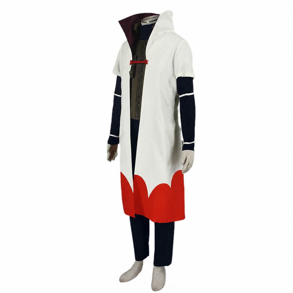 Men and Kids Anime Fourth Village Leader Yellow Flash Cosplay Costume Full Outfit Halloween