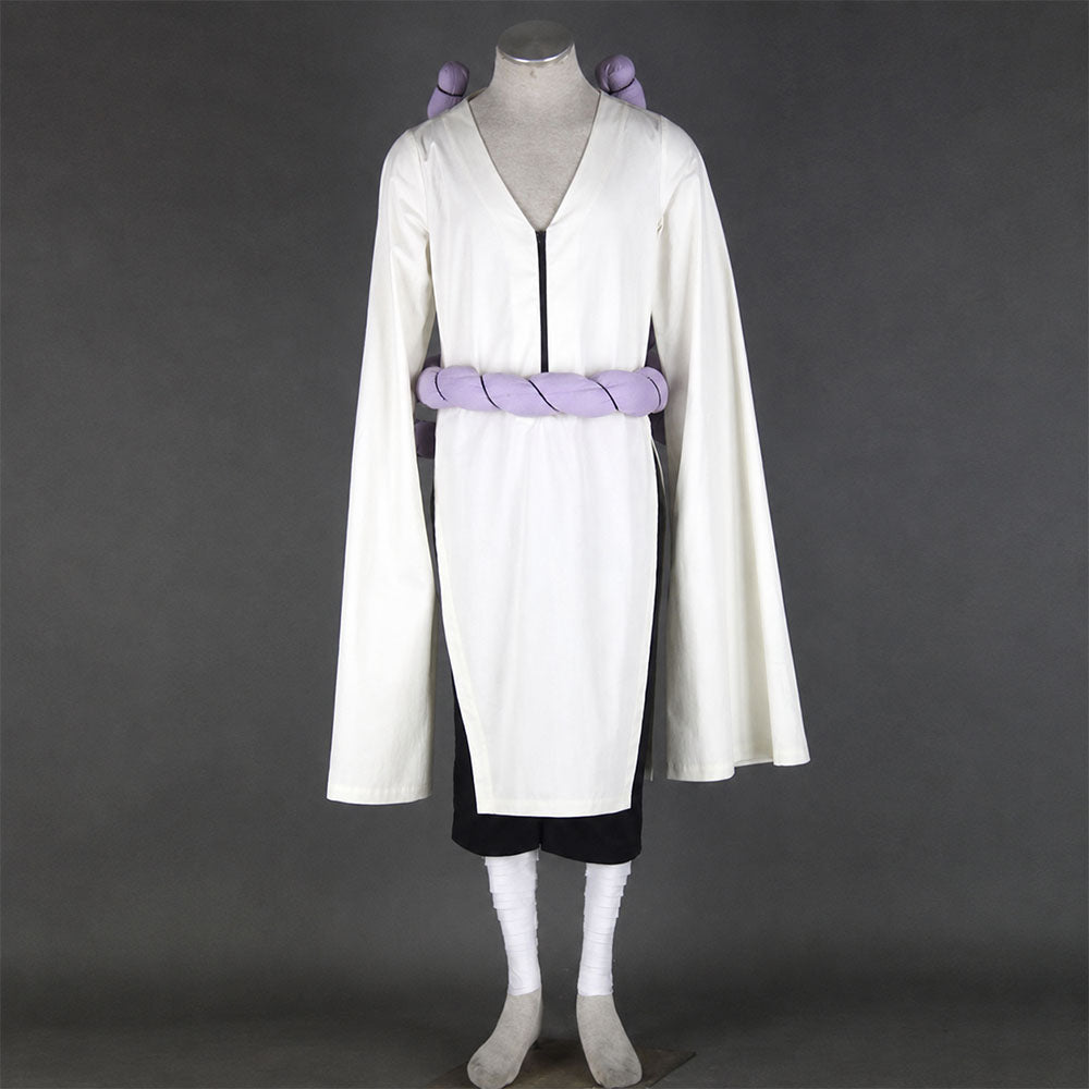 Anime Two Red Dots Bone Manipulation Ninja Cosplay Costume Outfit for Men Kids