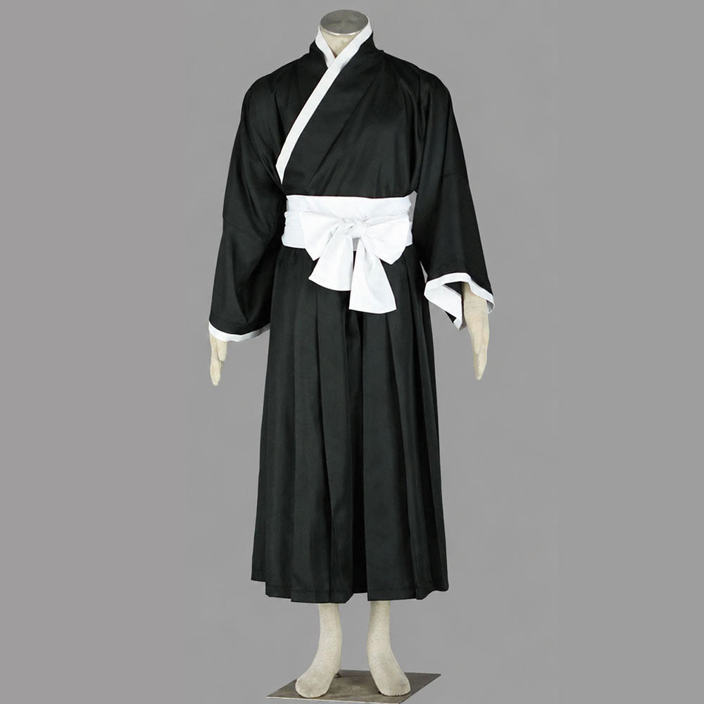 Anime Death God Soul Shadow Warrior Cosplay Kimono Costume for Men Kids