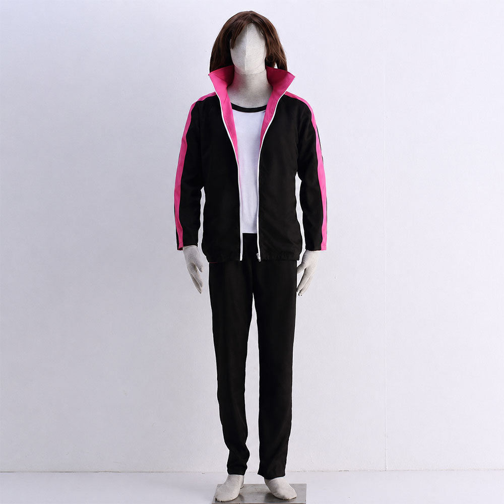 Men and Kids Anime New Generation Energetic Ninja Hero Cosplay full Outfit Costume with Bag