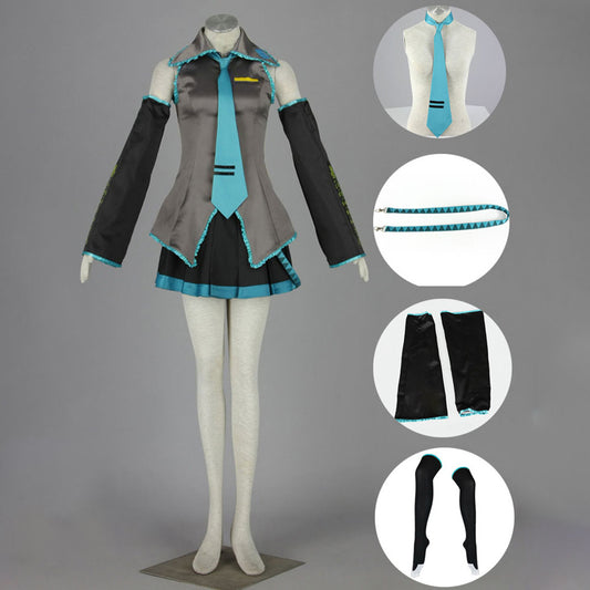 Women and Kids Virtual Cyber Singer Sailor Cosplay Costume with Accessories
