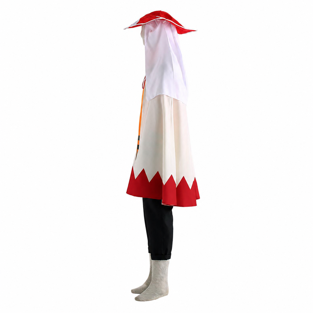 Anime Leaf Village Seventh Leader Cosplay Outfit with Leader Hat for Men Kids Halloween
