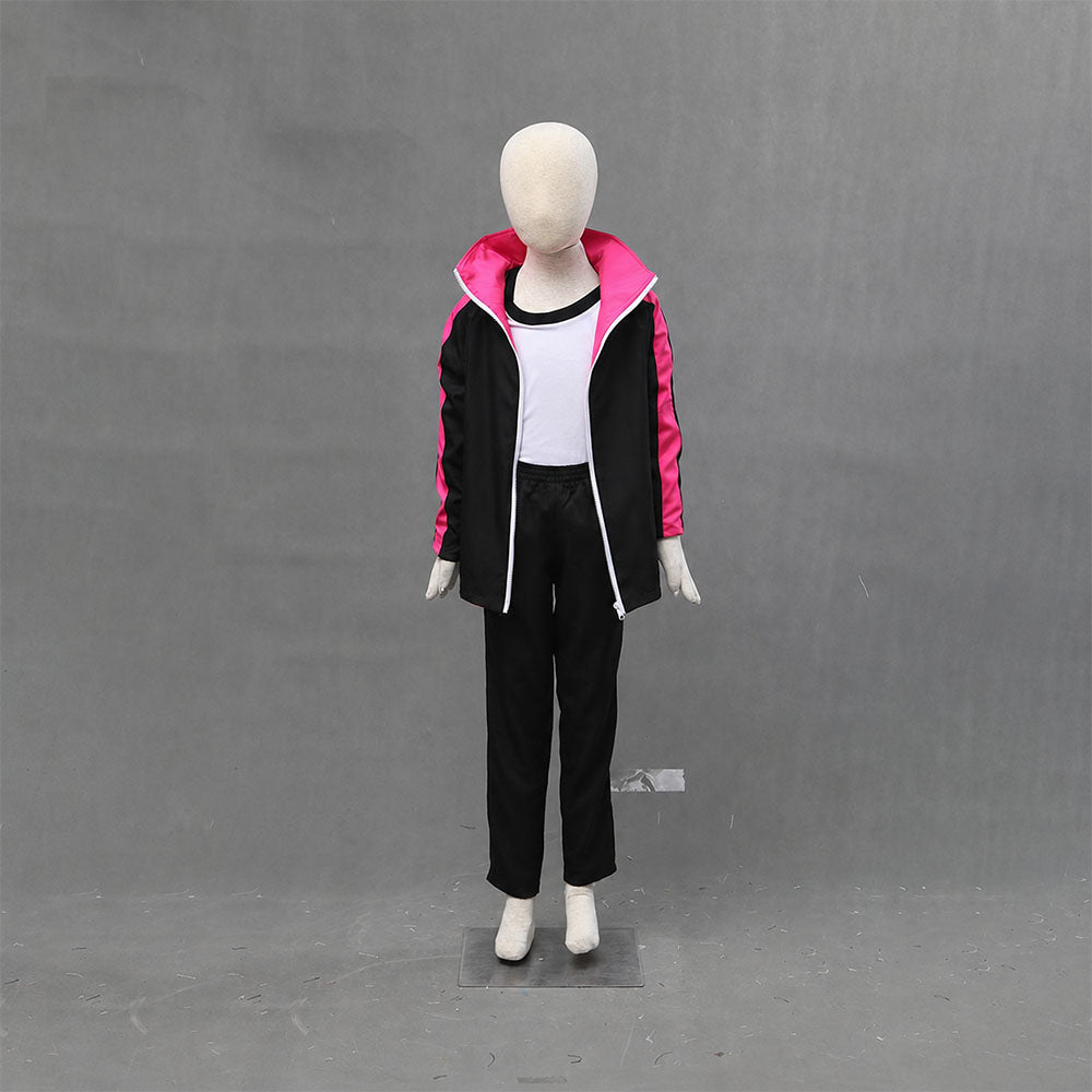 Men and Kids Anime New Generation Energetic Ninja Hero Cosplay full Outfit Costume with Bag