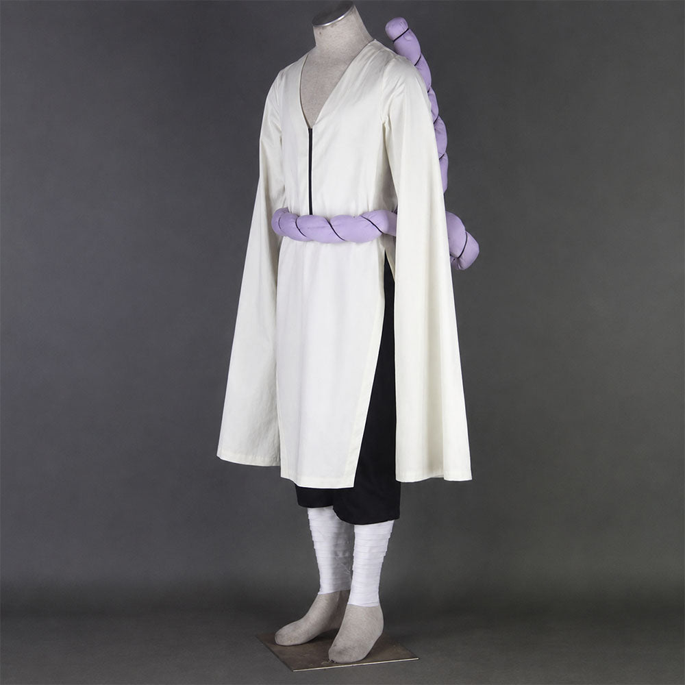 Anime Two Red Dots Bone Manipulation Ninja Cosplay Costume Outfit for Men Kids