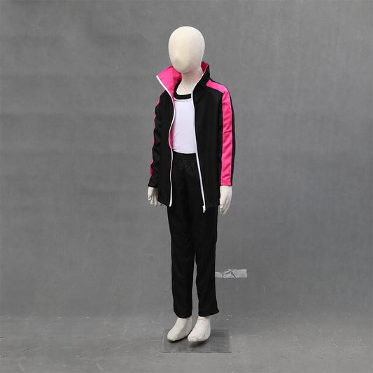 Men and Kids Anime New Generation Energetic Ninja Hero Cosplay full Outfit Costume with Bag