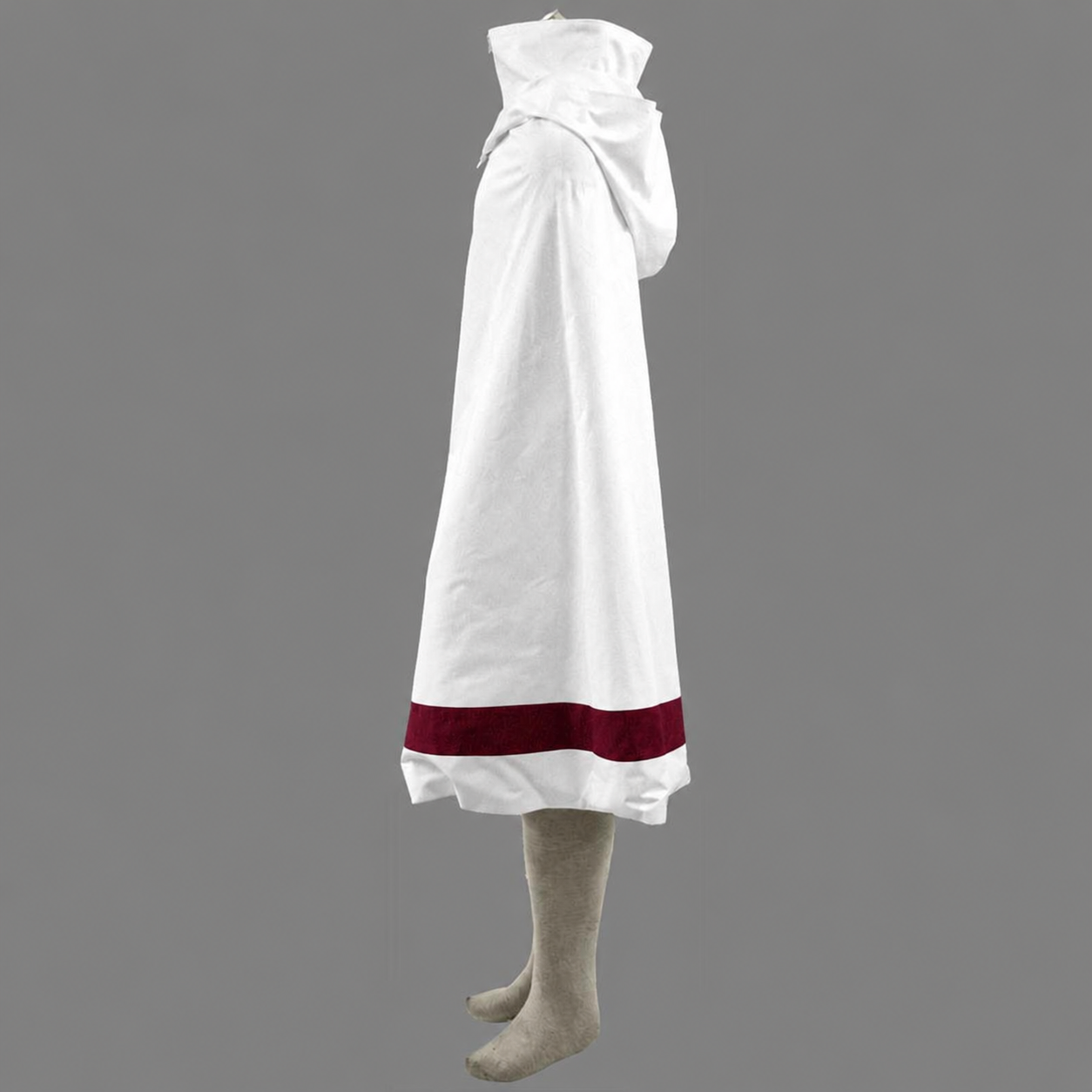 Anime Shadow Leaf Village Ninjas Cosplay White Cloak for Adults Kids