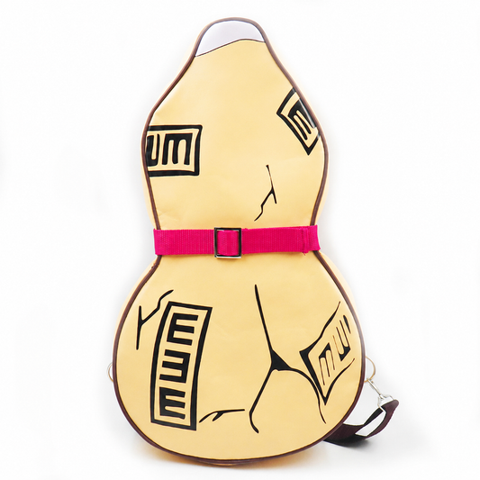 Anime Back Gourd Sand Ninja Cosplay Gourd Backpack PU Leather