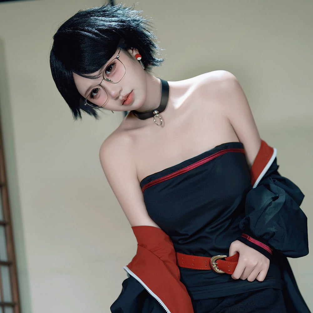 Anime Naruto Boruto Costume Sarada Uchiha Grown-up Cosplay Costume full Outfit for Adults and Kids