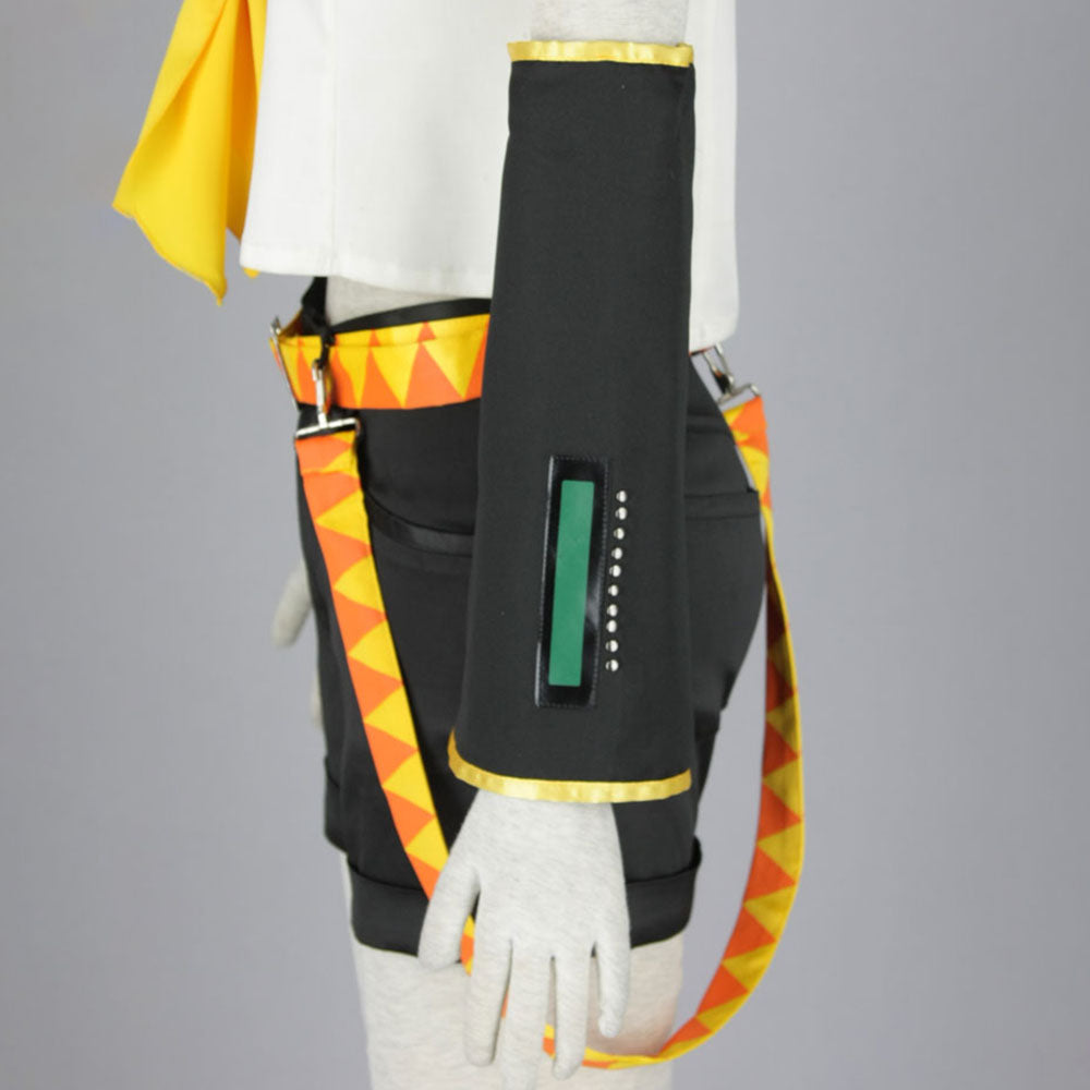 Women and Kids Vocaloid Kagamine Rin Sailor Cosplay Costume with Accessories