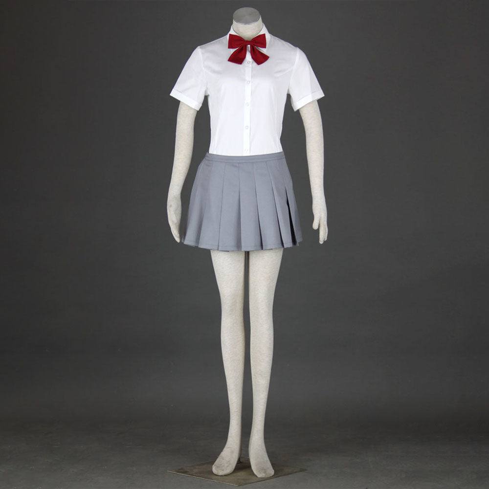 Bleach Costume High School Uniform Cosplay full Outfit with Sweater for Women and Kids
