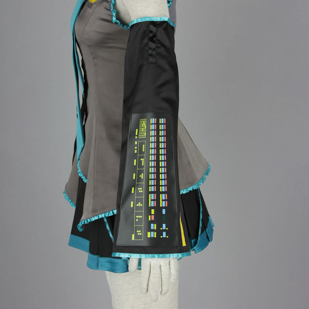 Women and Kids Vocaloid Hatsune Miku Sailor Cosplay Costume with Accessories
