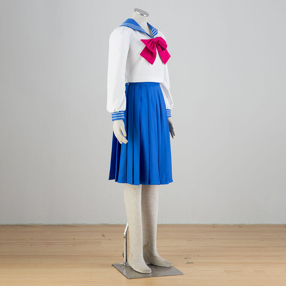 Women and Kids Sailor Moon Costume Sailor Moon Tsukino Usagi School Uniform Cosplay