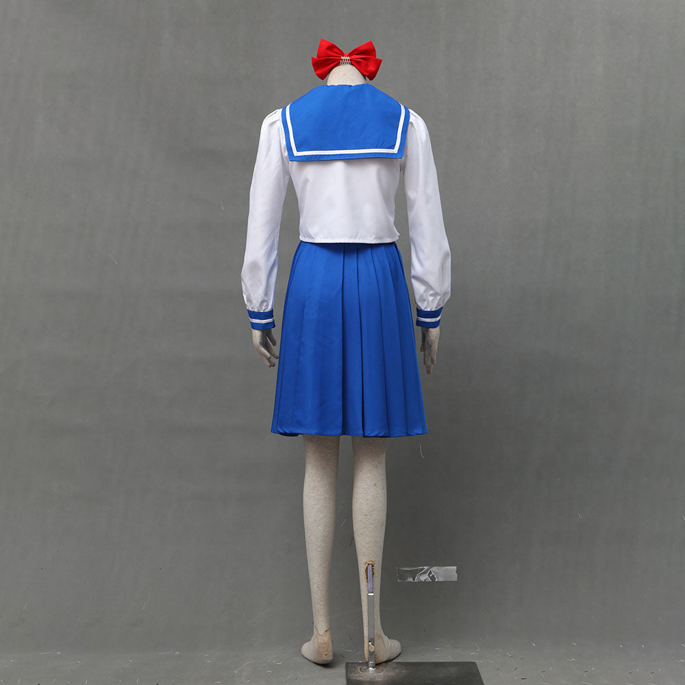 Women and Kids Sailor Moon Costume Sailor Venus Aino Minago School Uniform Cosplay