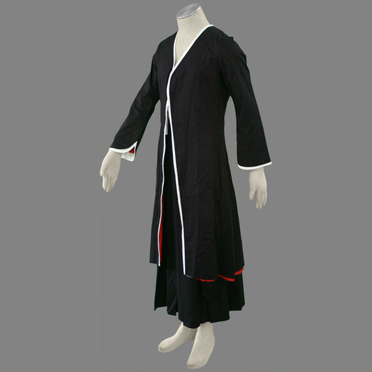 Bleach Costume Kurosaki Ichigo Cosplay Black Kimono Full Outfit for Men and Kids