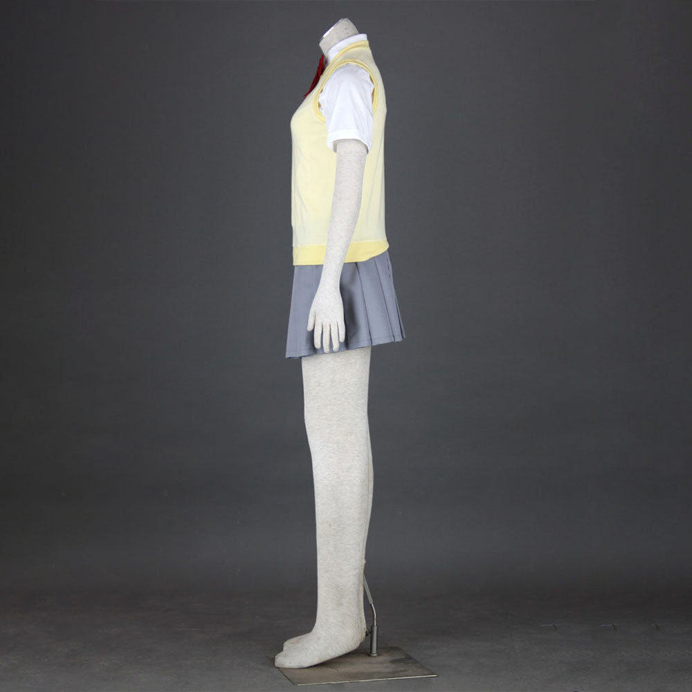 Bleach Costume High School Uniform Cosplay full Outfit with Sweater for Women and Kids