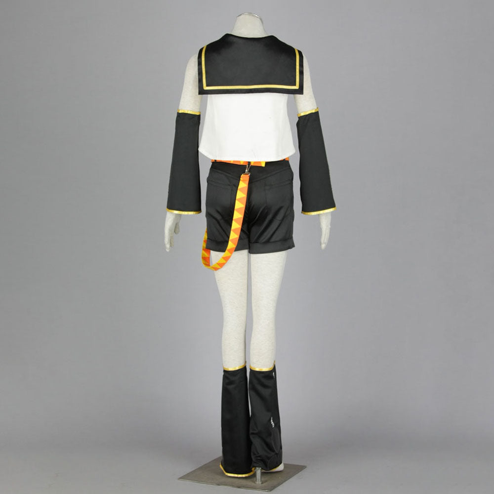 Women and Kids Vocaloid Kagamine Rin Sailor Cosplay Costume with Accessories