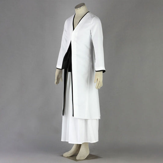 Bleach Costume Kurosaki Ichigo Cosplay White Kimono Full Outfit for Men and Kids