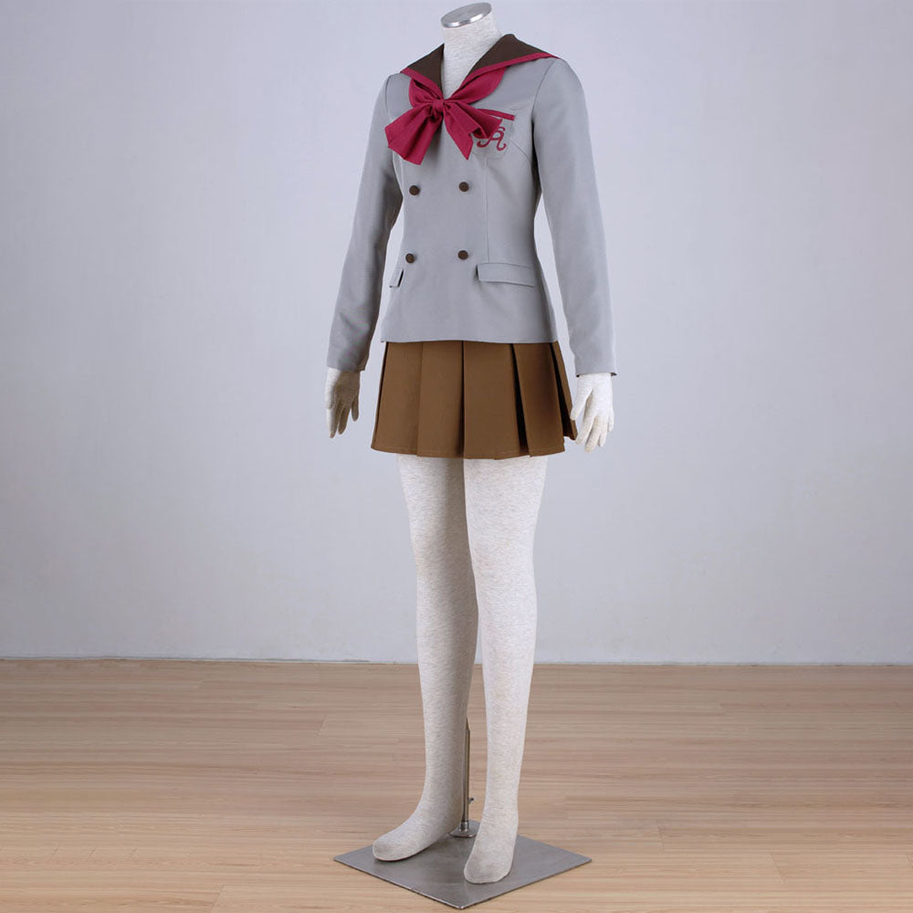 Women and Kids Sailor Moon Costume Sailor Mars Heino Rei School Uniform Cosplay