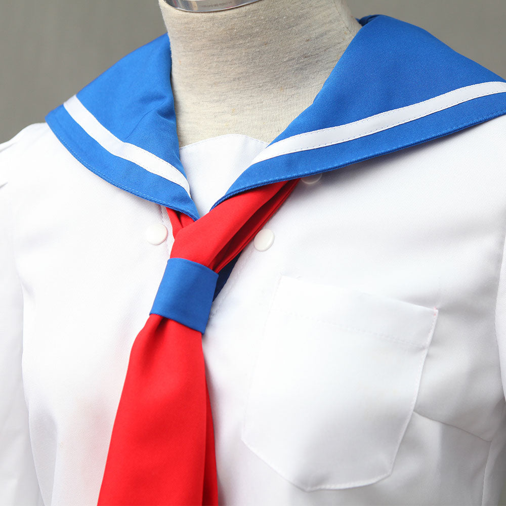 Women and Kids Sailor Moon Costume Sailor Venus Aino Minago School Uniform Cosplay