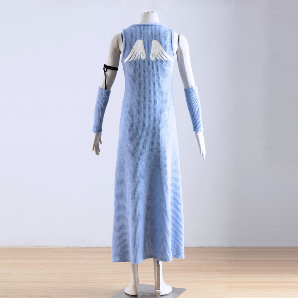 Women and Kids Final Fantasy 8 Costume Riona Cosplay Suits with Accessories