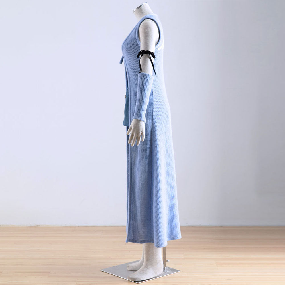 Women and Kids Final Fantasy 8 Costume Riona Cosplay Suits with Accessories