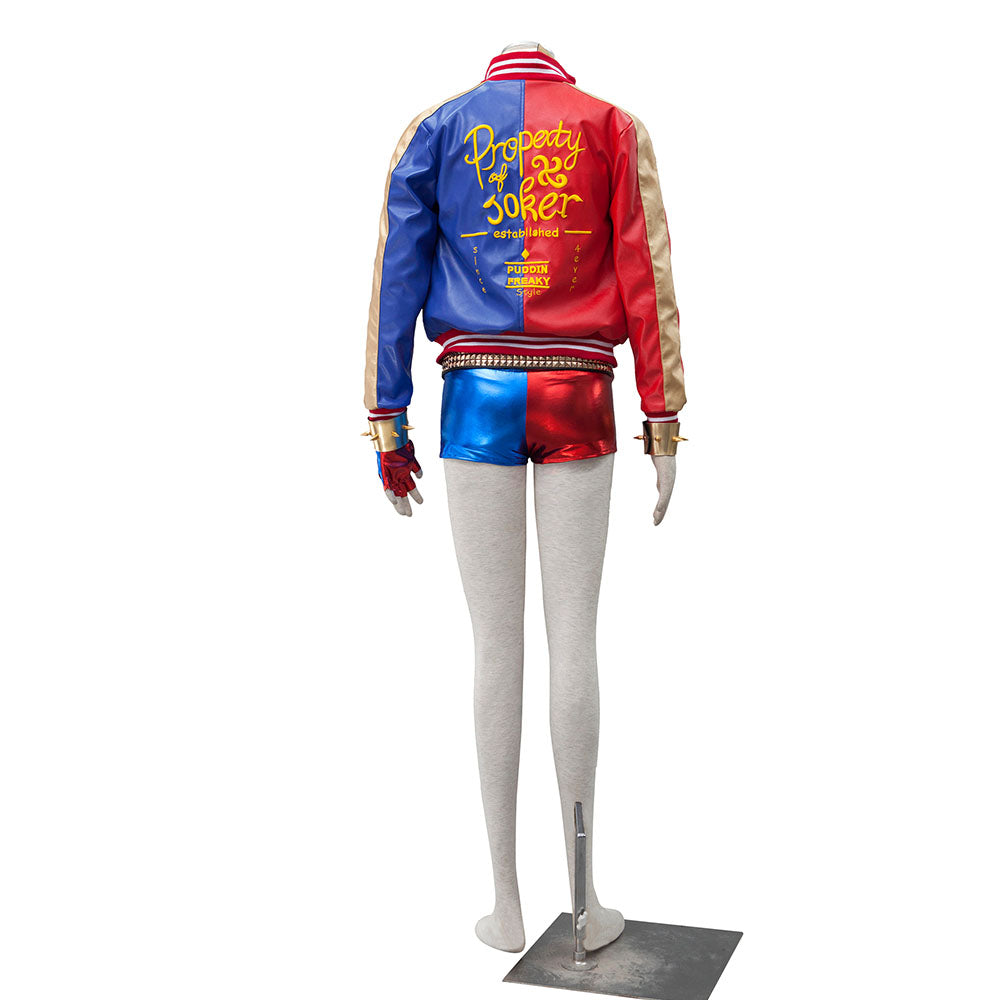 Women and Kids Suicide Squad Costume Harley Quinn Cosplay full Set