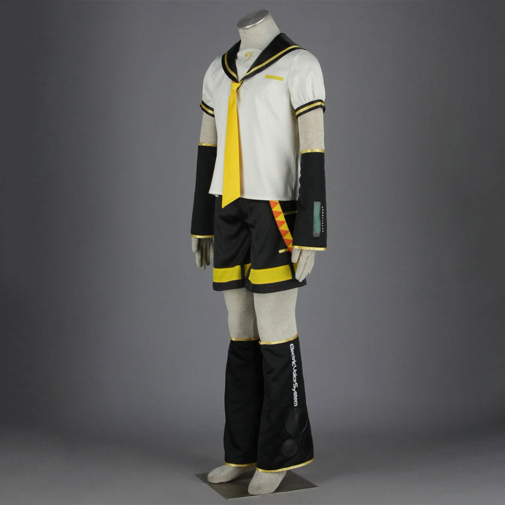 Vocaloid Kagamine Rin Sailor Cosplay Costume with Accessories For Women and Kids