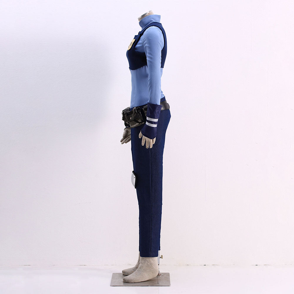 Women and Kids Zootopia Costume The Rabbit Judy Hopps Cosplay with Accessories