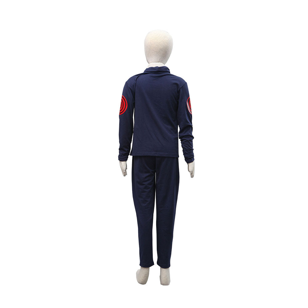 Naruto Costume Konoha Ninja Village Jonin Uniform Kakashi Cosplay Uniform for Men and Kids